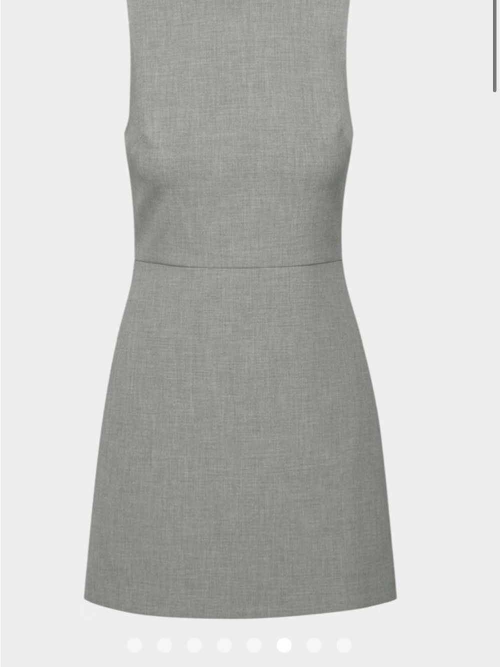 Babaton Bond Gray Sleeveless Midi Sheath Dress - Picture 6 of 8